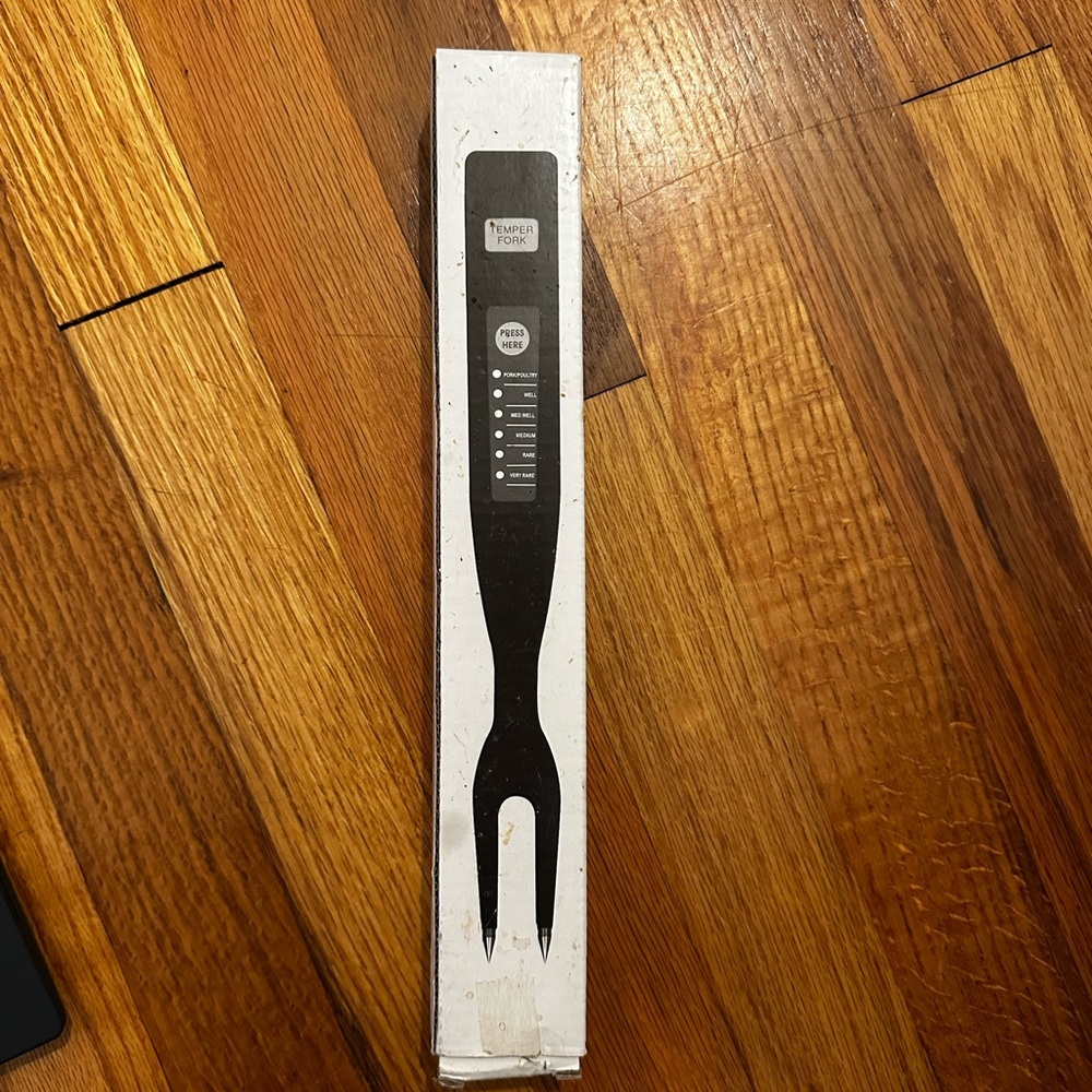 Black Fork Food Thermometer